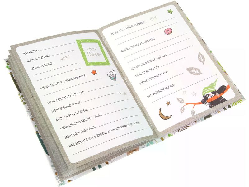 Goldbuch Freundebuch Hang out A5, 88 Seiten