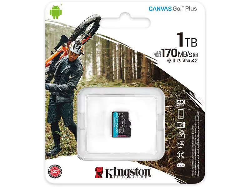 Kingston microSDXC-Karte Canvas Go! Plus 512 GB
