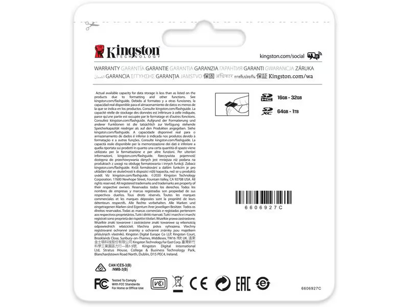 Kingston microSDXC-Karte Canvas Go! Plus 1 TB