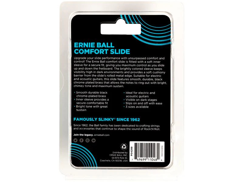 Ernie Ball Comfort Brass Slide – Gross