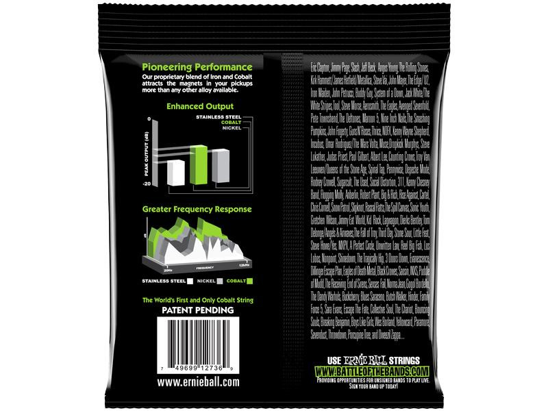 Ernie Ball Basssaiten 2736 Slinky Cobalt – Regular 45-130