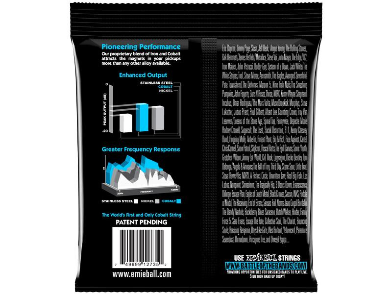 Ernie Ball Basssaiten 2735 Slinky Cobalt – Extra 40-95