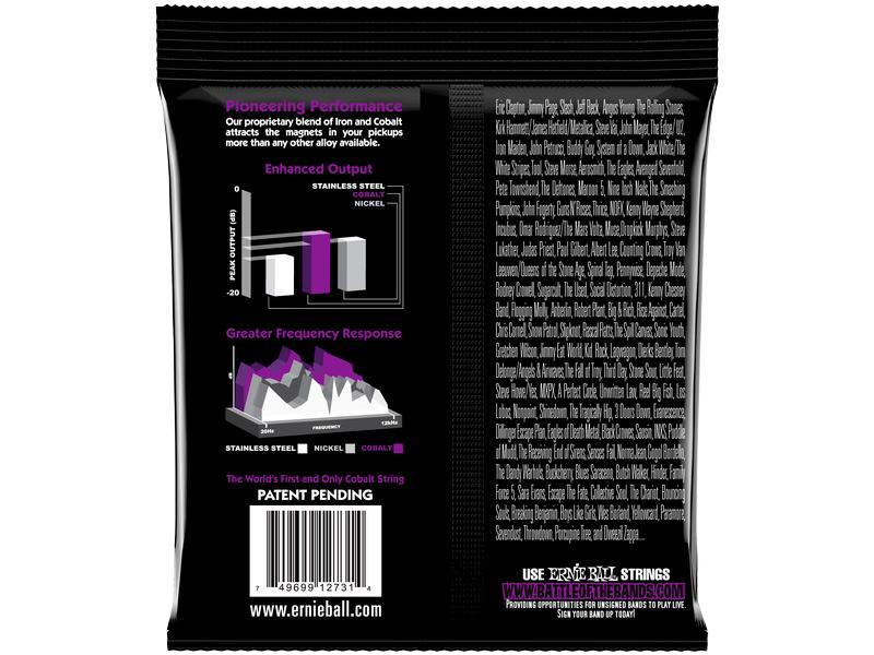 Ernie Ball Basssaiten 2731 Slinky Cobalt – Power 55-110