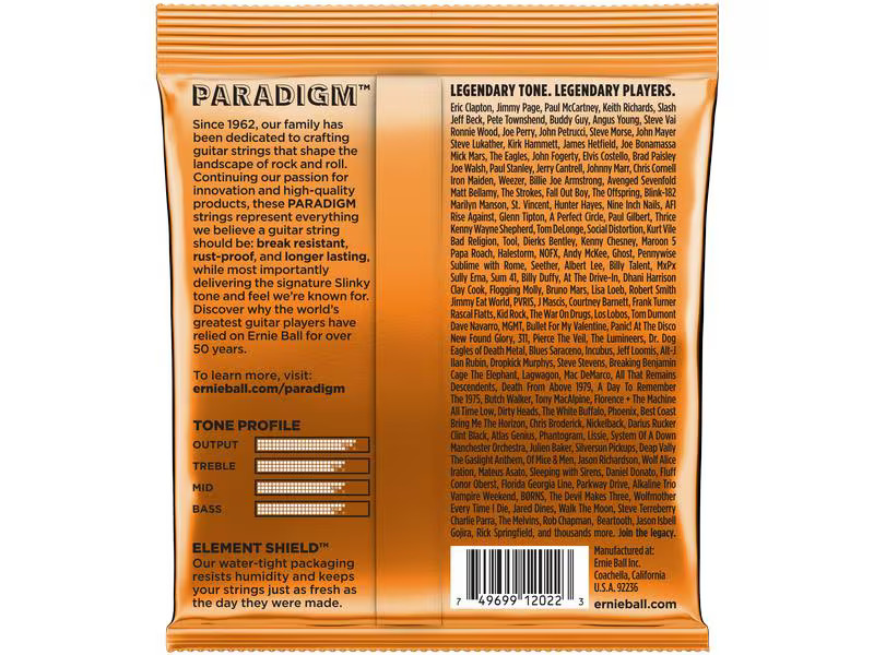 Ernie Ball Gitarrensaiten 2022 Paradigm Slinky – Hybrid 9 - 46