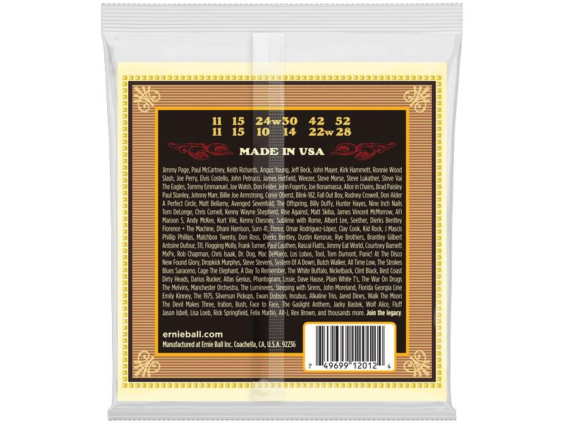 Ernie Ball Gitarrensaiten 2012 Earthwood Bronze – Medium 11-52