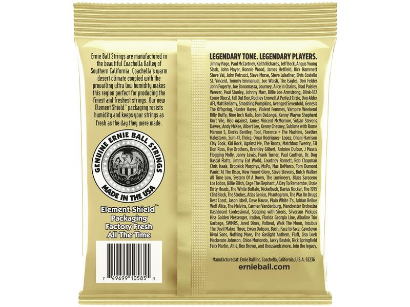 Ernie Ball Gitarrensaiten 2007 Earthwood Bronze – Custom Light 11.5-54