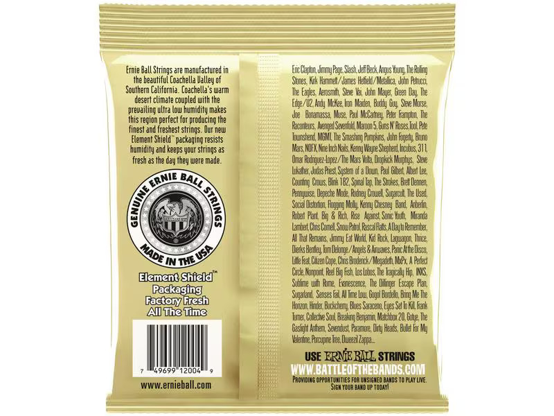 Ernie Ball Gitarrensaiten 2004 Earthwood Bronze – Light 11-52