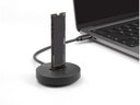 Delock Dockingsstation M.2 NVMe / SATA SSD USB 10 Gbps USB Type-C