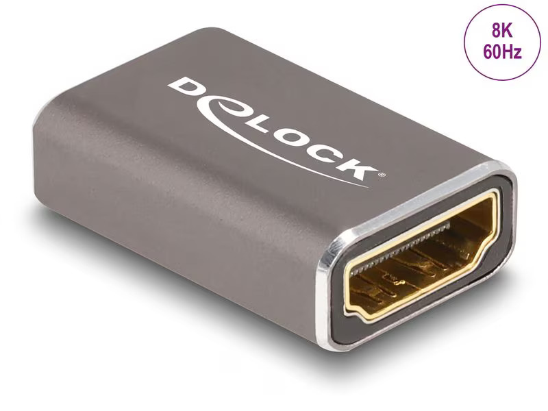 Delock Adapter 8K 60 Hz HDMI - HDMI