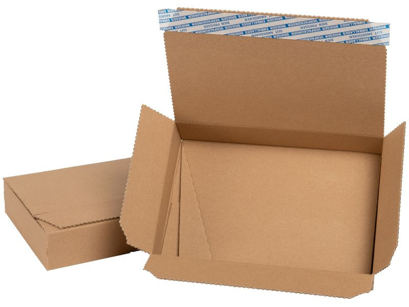 Brieger Versandkarton 240 x 165 x 41 mm, Braun, 25 Stück