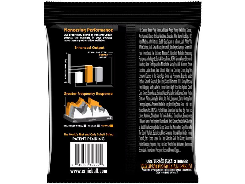Ernie Ball Gitarrensaiten 2722 Slinky Cobalt – Hybrid 09-46