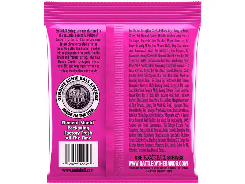 Ernie Ball Gitarrensaiten 2239 Slinky RPS – Super 09-42