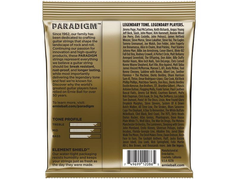 Ernie Ball Gitarrensaiten 2086 Para Bronze 80/20 – Medium Light 12-54
