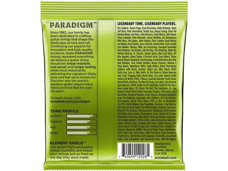 Ernie Ball Gitarrensaiten 2028 Paradigm Slinky – Regular 10 - 56