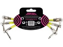 Ernie Ball Patch-Kabel 6059 3er Pack – 0.15 m, Schwarz