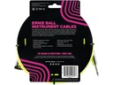 Ernie Ball Instrumentenkabel 6085 – 5.49 m, Neongelb
