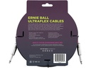 Ernie Ball Instrumentenkabel 6046 – 6.09 m, Schwarz
