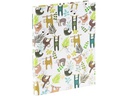Goldbuch Notizbuch Hang out A5, Blanko, Blau/Braun/Weiss