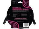 Ernie Ball XLR-Kabel XLRm-XLRm 7.62 m, Schwarz