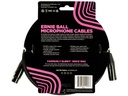 Ernie Ball XLR-Kabel XLRm-XLRm 6.1 m, Schwarz
