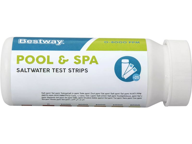 Bestway Salzwasser-Teststreifen 25 Stück