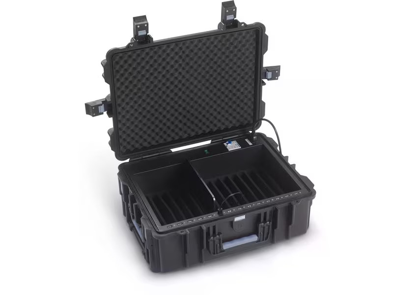 Dicota Dockingstation Ladetrolley für 14 Tablets Plus