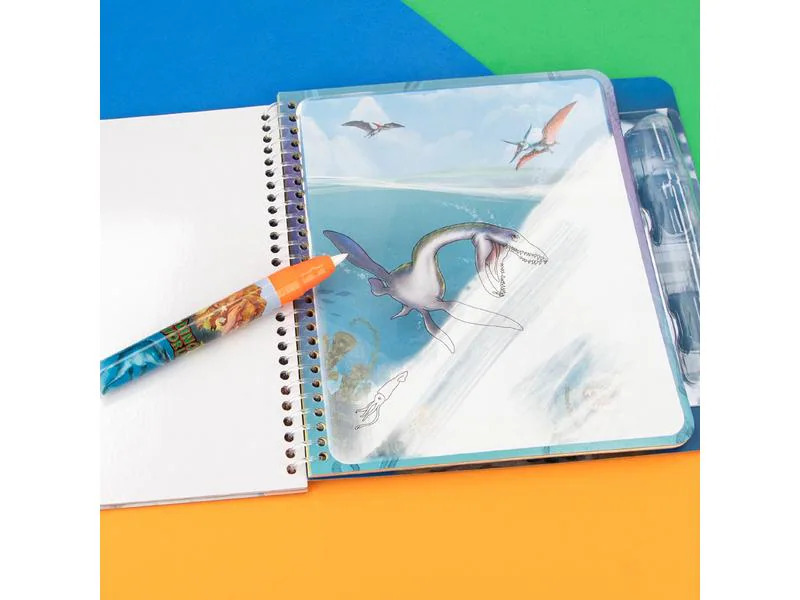Depesche Malbuch Aqua Magic Dino 5 Seiten