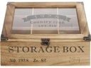 FURBER Teebeutel-Box Braun