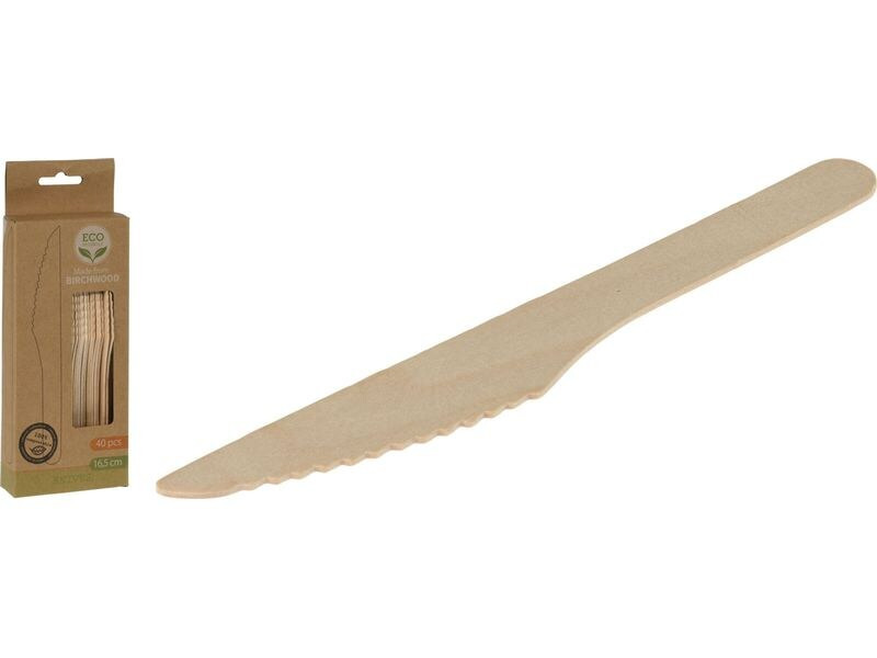 FURBER Einweg-Messer 40 Stück, Braun