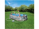 Bestway Pool Power Steel Comfort Jet Series Set 610 x 366 x 122 cm