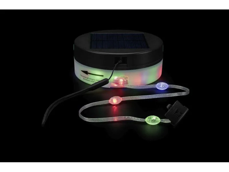 STT Lichterkette Solar Motion Light Multi 50 cm, Grün