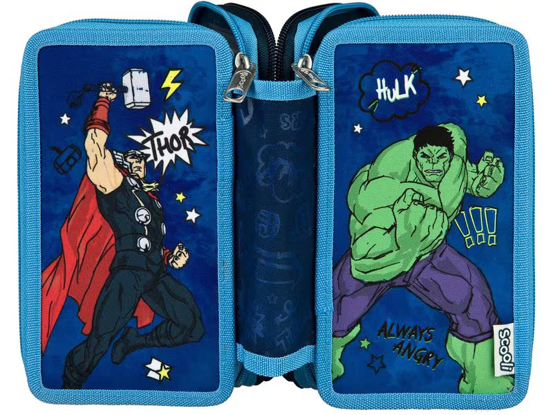 Scooli Etui Trippledecker Avengers Marvel