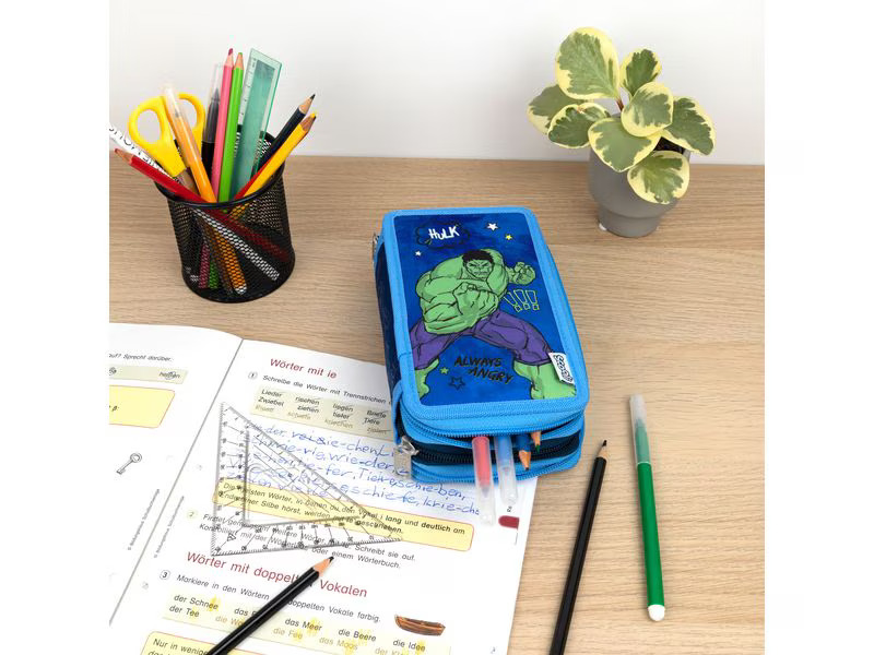 Scooli Etui Trippledecker Avengers Marvel