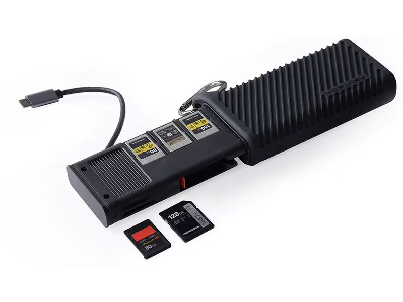 PGYTECH High-speed Card Reader Case CreateMate Typ B - Schwarz