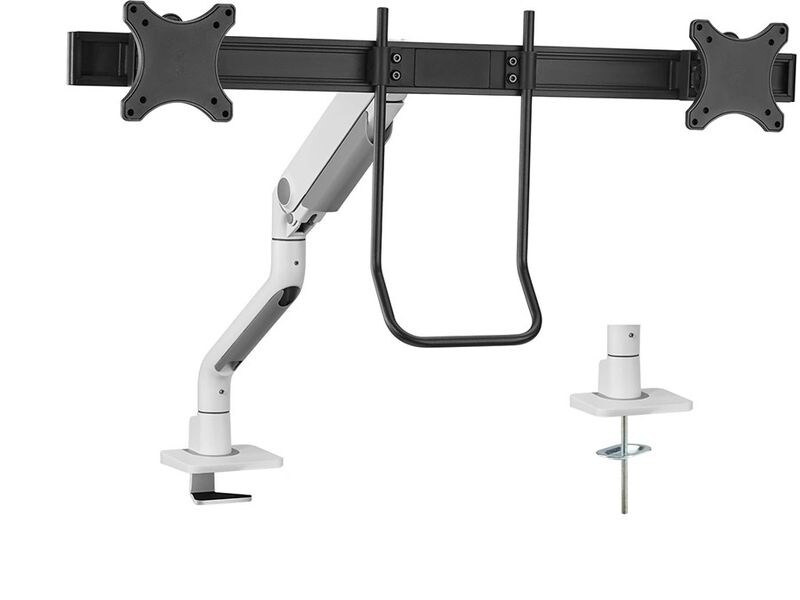 NEOMOUNTS Tischständer DS75S-950 WH2 bis 16 kg – Weiss