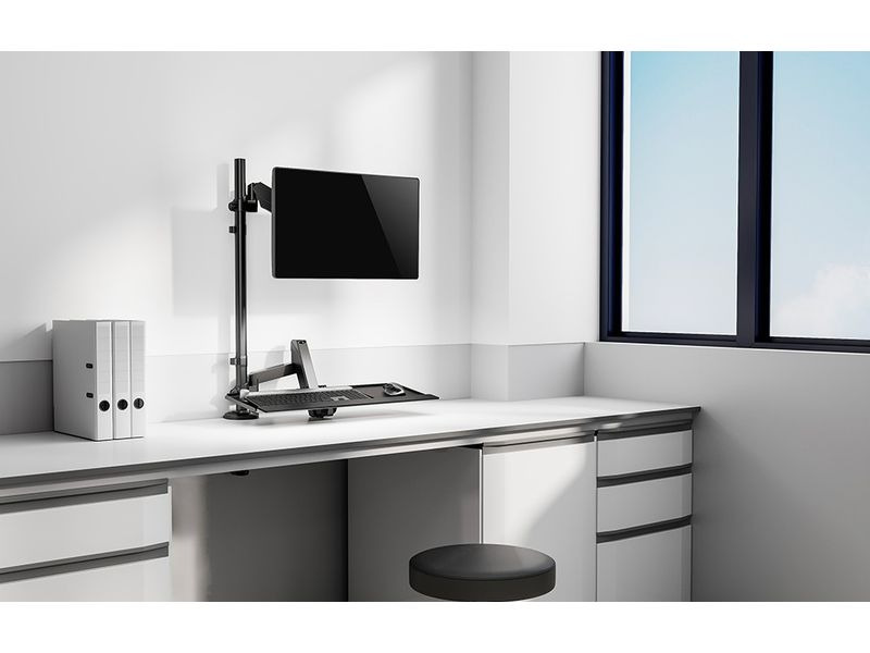NEOMOUNTS Monitor-Standfuss DS90-325BL1 Schwarz