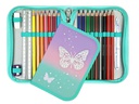 Scooli Schulthek-Set Schmetterling 5-teilig