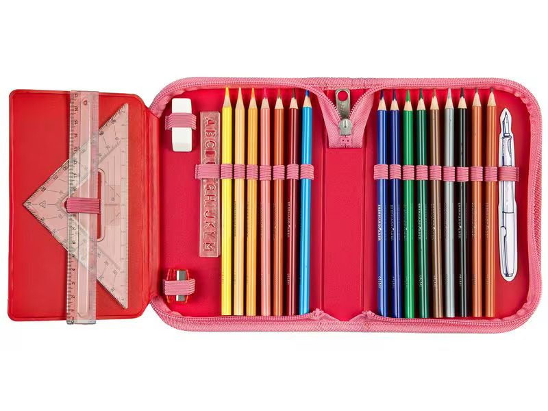Scooli Etui gefüllt Barbie
