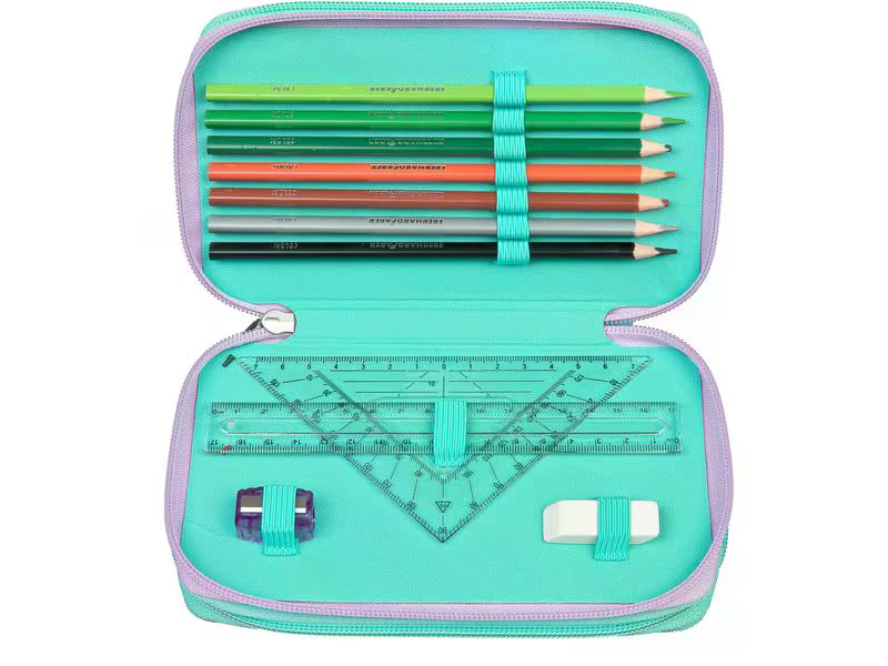 Scooli Etui Trippledecker Schmetterling