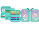Scooli Etui Trippledecker Schmetterling
