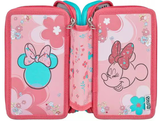 Scooli Etui Trippledecker Minnie Mouse Disney