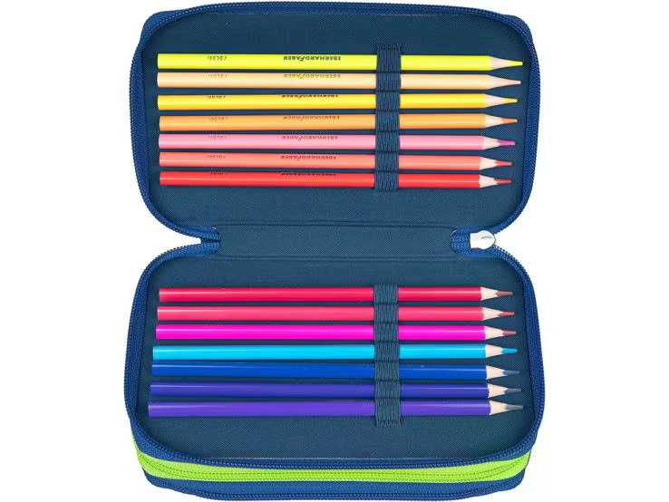 Scooli Etui Trippledecker Fussball