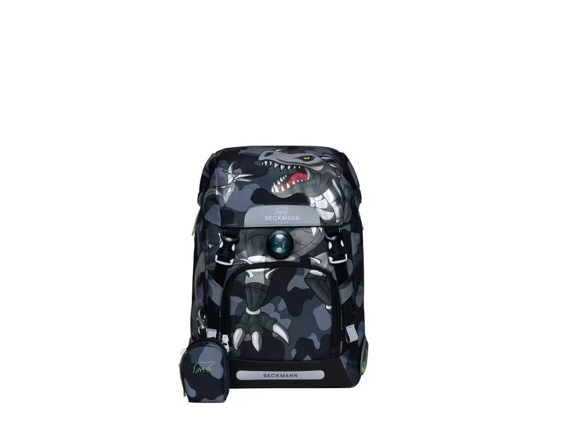 Beckmann Schulthek-Set Classic Set Camo Rex 6-teilig