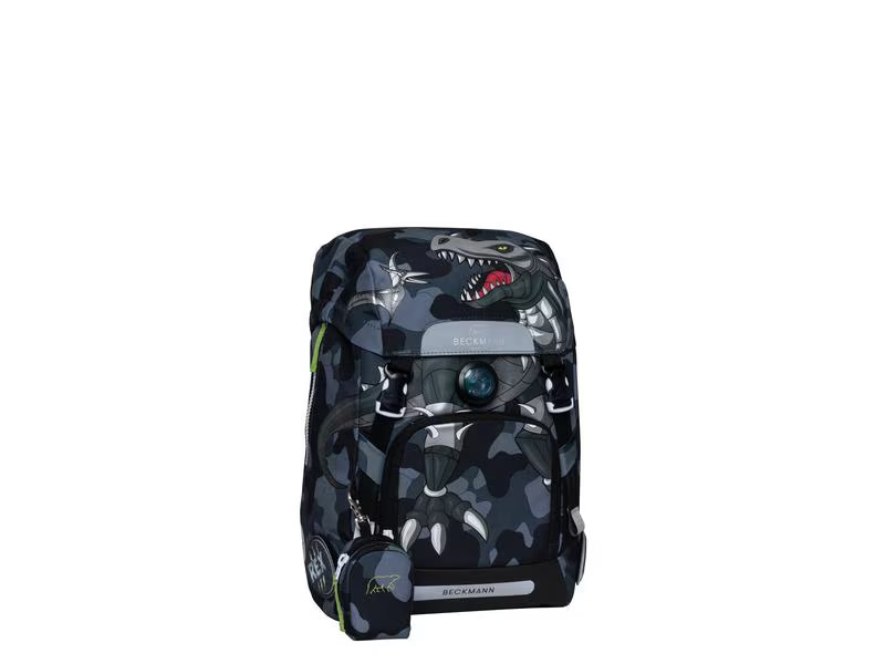 Beckmann Schulthek-Set Classic Set Camo Rex 6-teilig