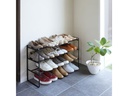 Yamazaki Schuhregal Tower 41 x 25 x 46 cm, Schwarz