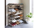 Yamazaki Schuhregal Tower 41 x 25 x 46 cm, Schwarz