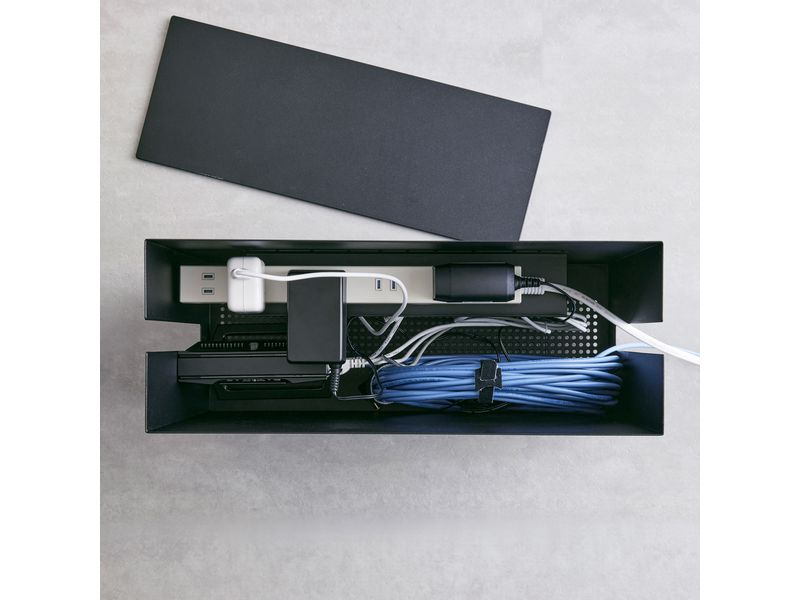 Yamazaki Kabelbox Tower Schwarz