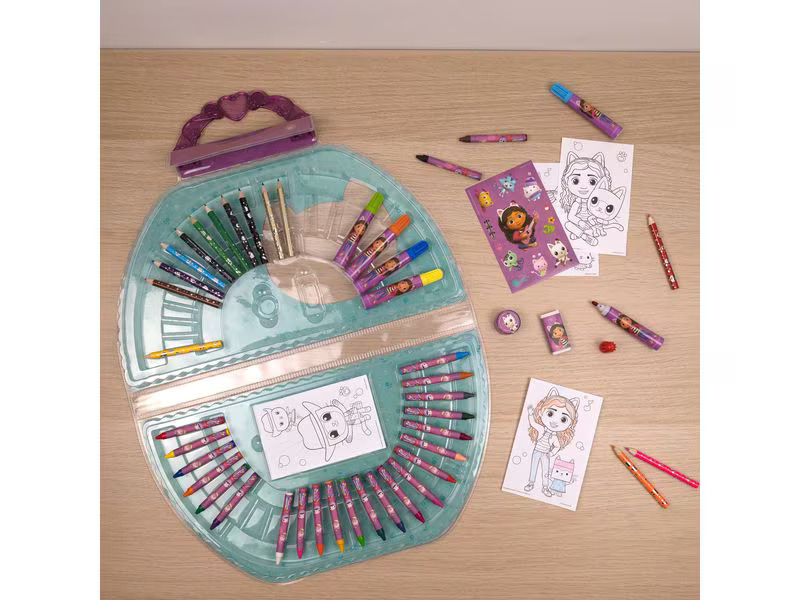 Undercover Malset Gabby's Dollhouse 51-teilig