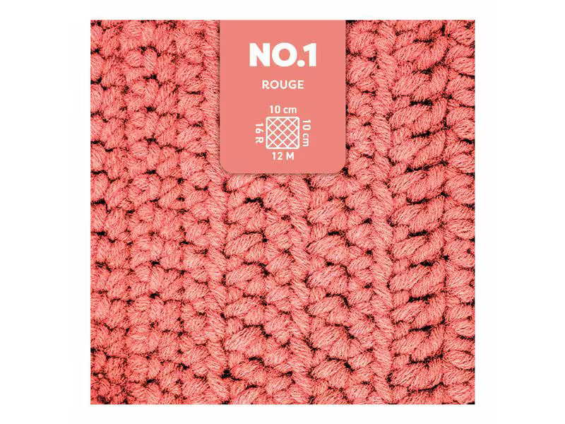myBoshi Wolle Nr.1 Rouge 50 g, 55 m