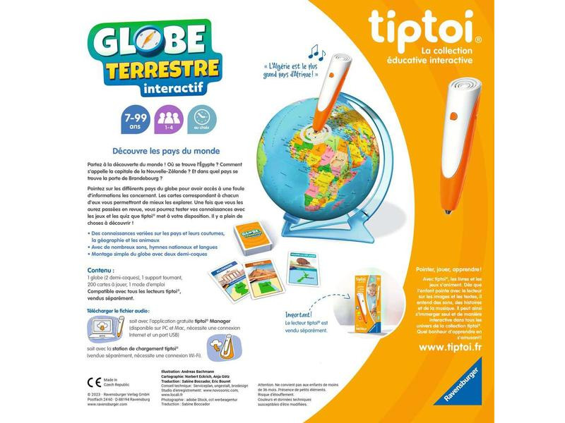 tiptoi Globe terrestre interactif -FR-